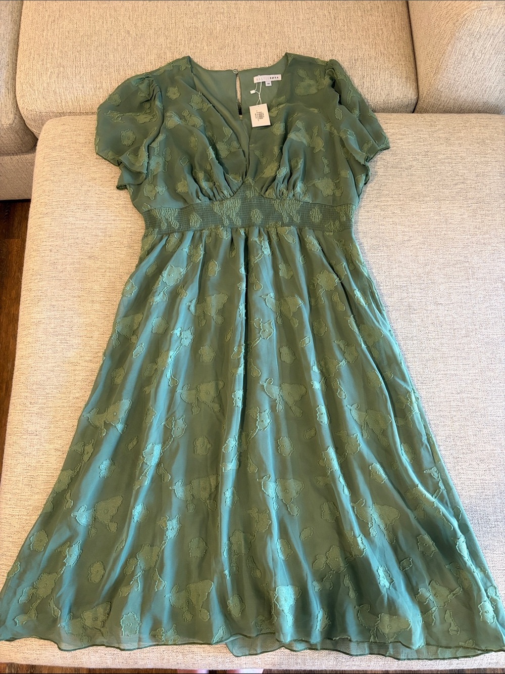 Baltic Born Green Midi Dress